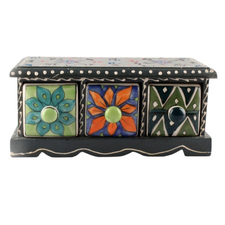 Spice Box-1443 Masala Rack Container Gift Item